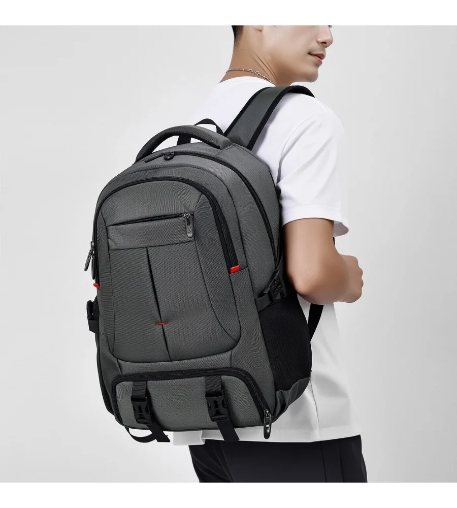 Sporty men's outdoor laptop backpack anti-splash wear-resistant multi-compartment schoolbag for work travel and sports
Sporty men's outdoor laptop backpack anti-splash wear-resistant multi-compartment schoolbag for work travel and sports