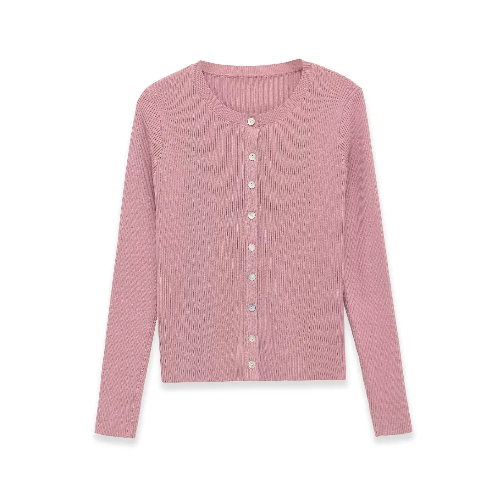 WOMEN 2026 Summer New Fashion O Neck Knitted Cardigan Sweater Retro Button-up Long Sleeve Casual Chic Female Outerwear Tops
WOMEN 2026 Summer New Fashion O Neck Knitted Cardigan Sweater Retro Button-up Long Sleeve Casual Chic Female Outerwear Tops