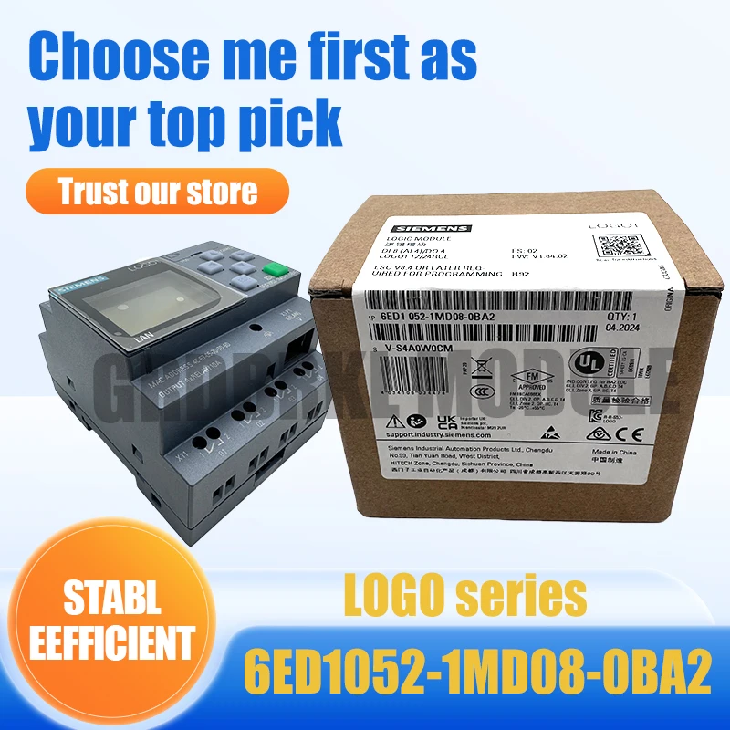 Brand new original Siemens 6ED1052-1HB08/1MD08/1FB08-0BA2 6ED1055-1MD00-0BA2 PLC module industrial controller.
Brand new original Siemens 6ED1052-1HB08/1MD08/1FB08-0BA2 6ED1055-1MD00-0BA2 PLC module industrial controller.