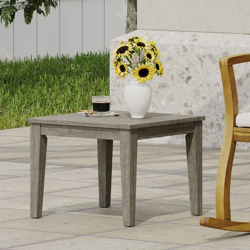 Hampton Acacia Wood Side Table 20" W x 20" D x 15.75" H
Hampton Acacia Wood Side Table 20" W x 20" D x 15.75" H