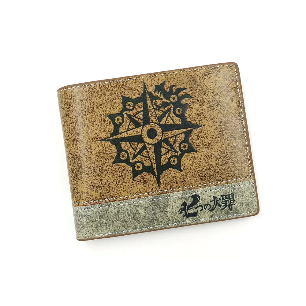 Anime Seven Deadly Sins Dragon's Sin of Wrath Short PU Leather Wallet Men's Cartoon Khaki Bifold Purse
Anime Seven Deadly Sins Dragon's Sin of Wrath Short PU Leather Wallet Men's Cartoon Khaki Bifold Purse