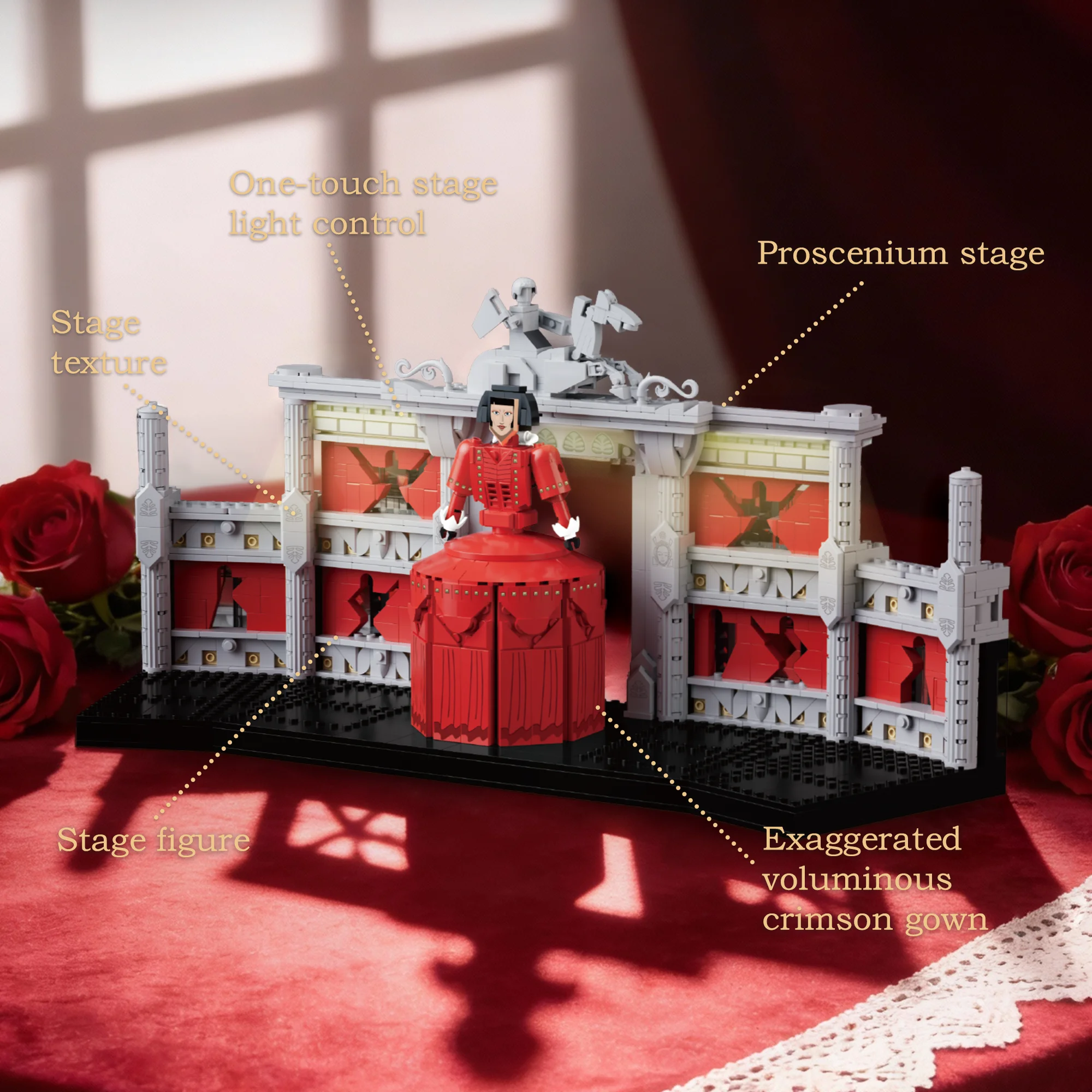1379PCS Building Blocks Toy Cosmic Queen Live Concert Stage Scene Licensed Collectible Display Gift For Concert Fans
1379PCS Building Blocks Toy Cosmic Queen Live Concert Stage Scene Licensed Collectible Display Gift For Concert Fans