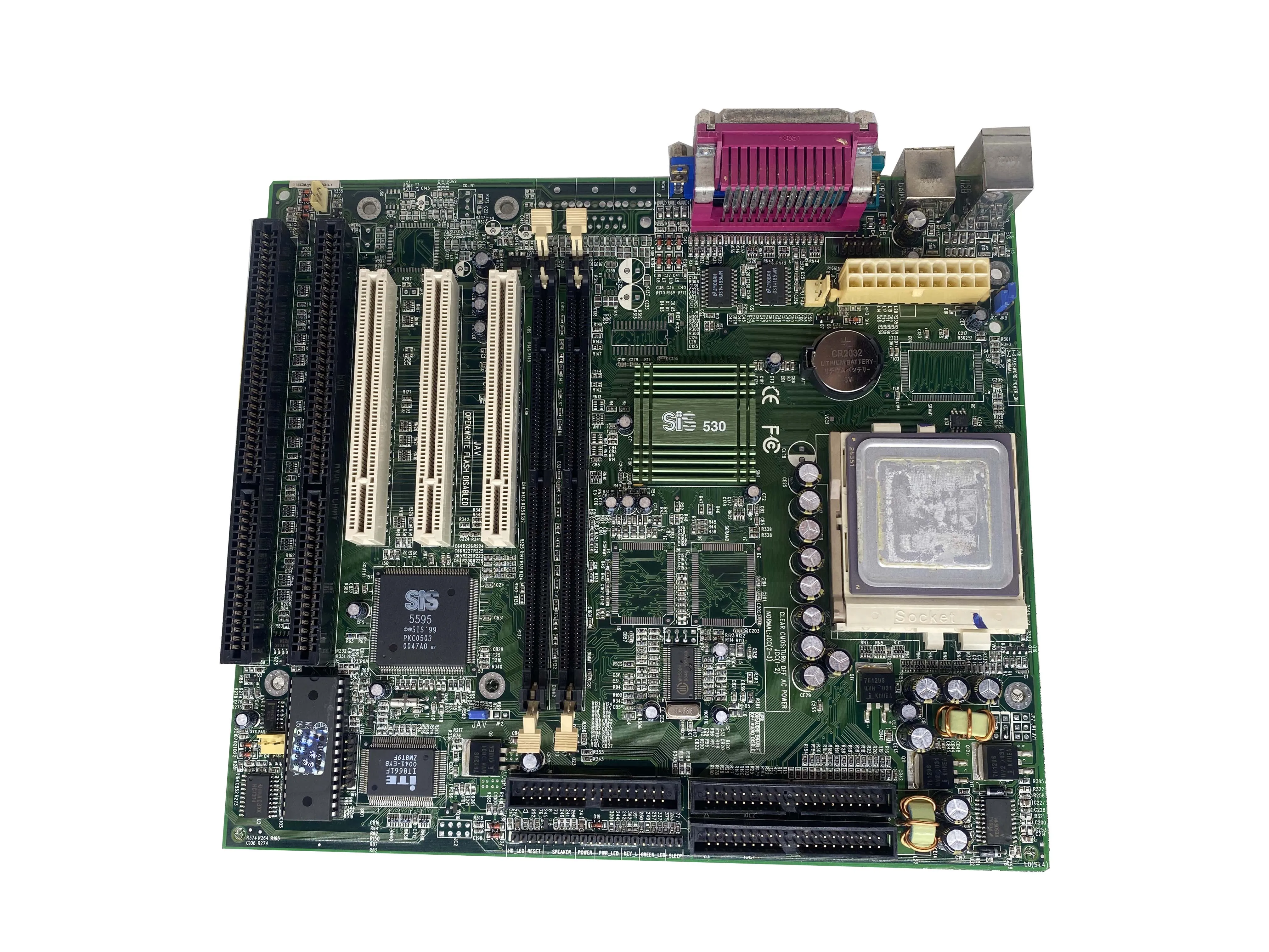 For SIS 530 Main Board with 2 ISA Slots, Dedicated Board for Industrial Equipment
For SIS 530 Main Board with 2 ISA Slots, Dedicated Board for Industrial Equipment