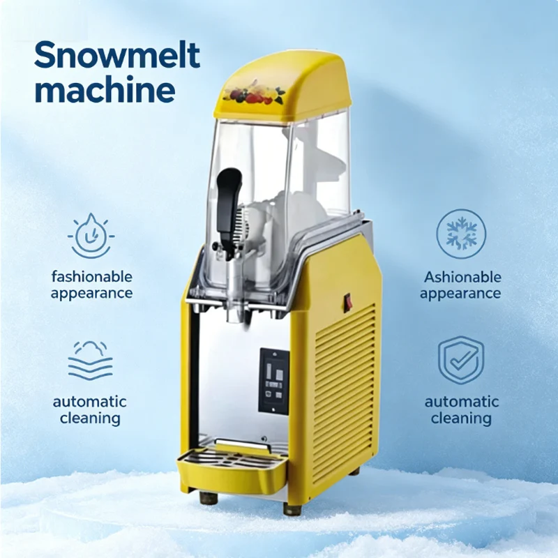 3 Tanks Ice Slush Machine Electric Snow Melting Machine Commercial Frozen Drink Slushy Machine
3 Tanks Ice Slush Machine Electric Snow Melting Machine Commercial Frozen Drink Slushy Machine