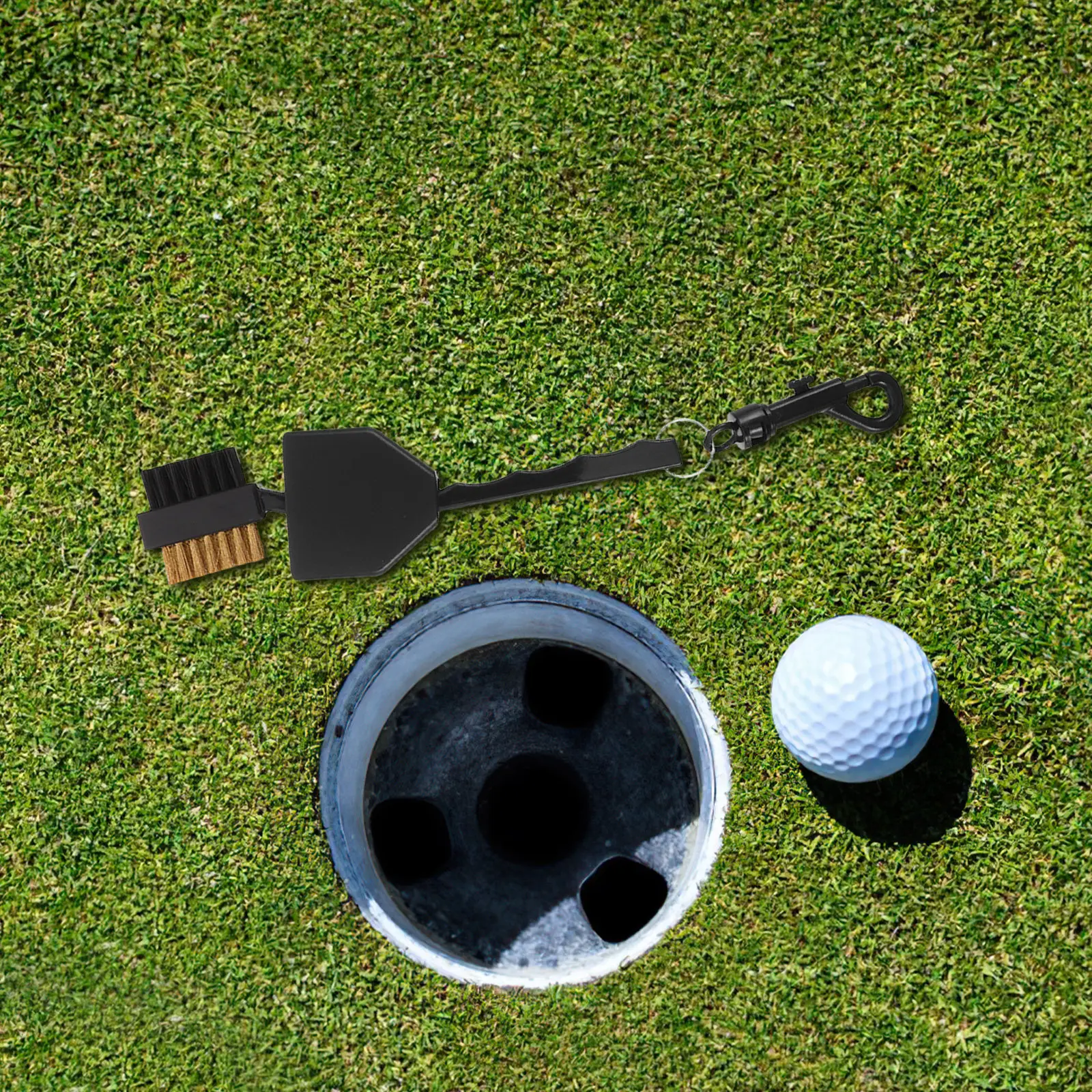 Golf Groove Cleaner Brush Double Sided PP and Copper Bristles Ergonomic Handle for Clubs Irons Wedges Portable Compact Golf
Golf Groove Cleaner Brush Double Sided PP and Copper Bristles Ergonomic Handle for Clubs Irons Wedges Portable Compact Golf