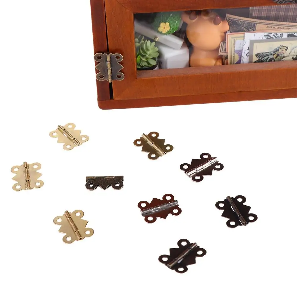 10 шт., винтажная петля-бабочка для шкафа, декоративная с винтом, петля для шкатулки для драгоценностей, серебро, золото, дверная петля-бабочка, мебель
10 шт., винтажная петля-бабочка для шкафа, декоративная с винтом, петля для шкатулки для драгоценностей, серебро, золото, дверная петля-бабочка, мебель