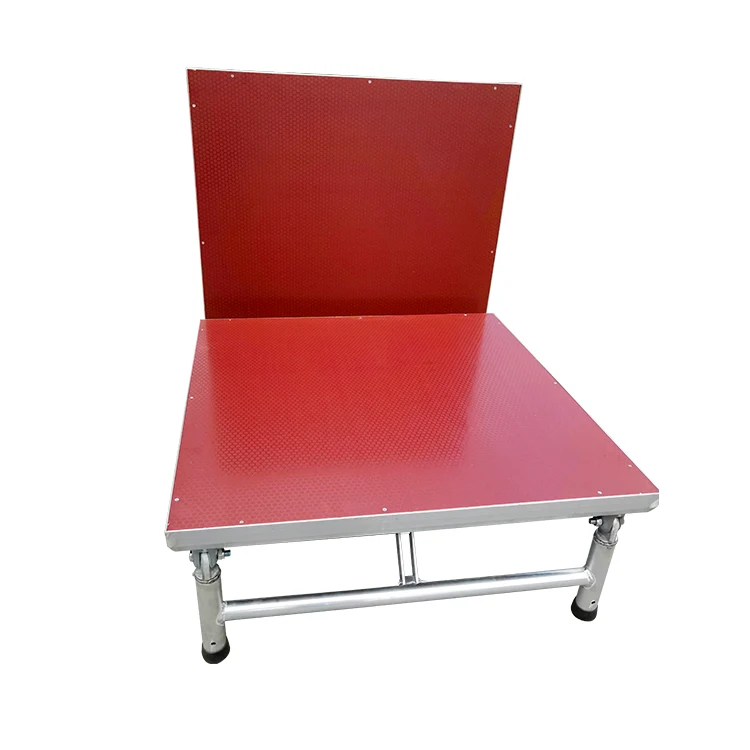 High-quality aluminum folding stage platform for fast installation of outstanding mobile stages for events and concerts
High-quality aluminum folding stage platform for fast installation of outstanding mobile stages for events and concerts
