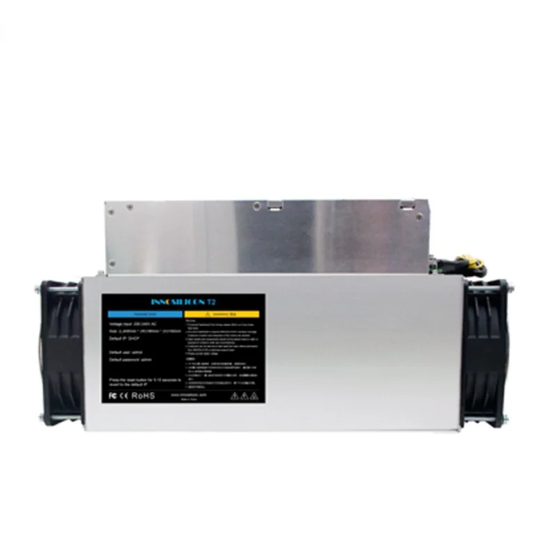 Cheap price IN STOCK Used Innosilicon T2 17.2Th/s 1570W SHA-256 G32-1800 bitcoin mining machine miner
Cheap price IN STOCK Used Innosilicon T2 17.2Th/s 1570W SHA-256 G32-1800 bitcoin mining machine miner