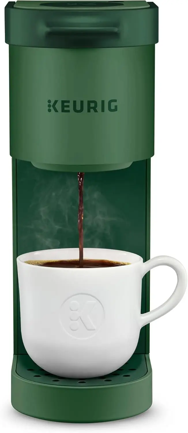K-Mini Single Serve K-Cup Pod Coffee Maker, 6 to 12oz Brew size, with Cord Storage, Perfect for Small Spaces, Evergreen
K-Mini Single Serve K-Cup Pod Coffee Maker, 6 to 12oz Brew size, with Cord Storage, Perfect for Small Spaces, Evergreen