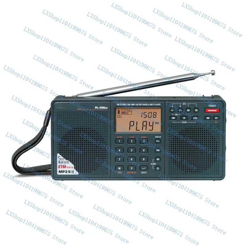 NEW FOR TECSUN PL398MP PLL DSP AM/FM Shortwave Dual Speaker Radio with MP3 via SD
NEW FOR TECSUN PL398MP PLL DSP AM/FM Shortwave Dual Speaker Radio with MP3 via SD