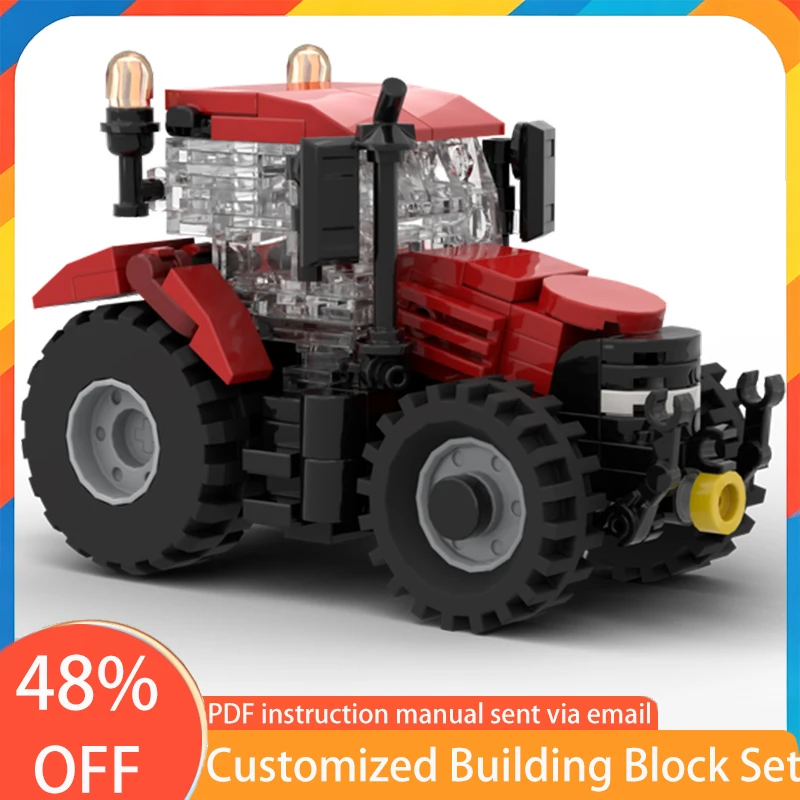 186PCS MOC MagnumR8.240 Agricultural Tractor Building Block Model Brick Set Creative Gifts Diy Creative Ideas Child Toy Birthday
186PCS MOC MagnumR8.240 Agricultural Tractor Building Block Model Brick Set Creative Gifts Diy Creative Ideas Child Toy Birthday