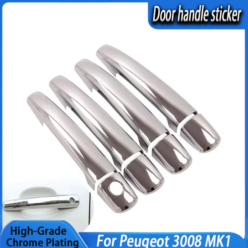Styling Accessories Stickers For Peugeot 3008 MK1 2008 2009 2010 2011 2012 2013 2014 2015 2016 Chrome Car Door Handle Cover Trim
Styling Accessories Stickers For Peugeot 3008 MK1 2008 2009 2010 2011 2012 2013 2014 2015 2016 Chrome Car Door Handle Cover Trim