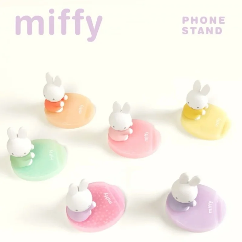 New Miffy Phone Holder Cute Cartoon Rabbit Desktop Phone Stand Blind Box Action Figure Desktop Decoration For Miffy Lovers
New Miffy Phone Holder Cute Cartoon Rabbit Desktop Phone Stand Blind Box Action Figure Desktop Decoration For Miffy Lovers