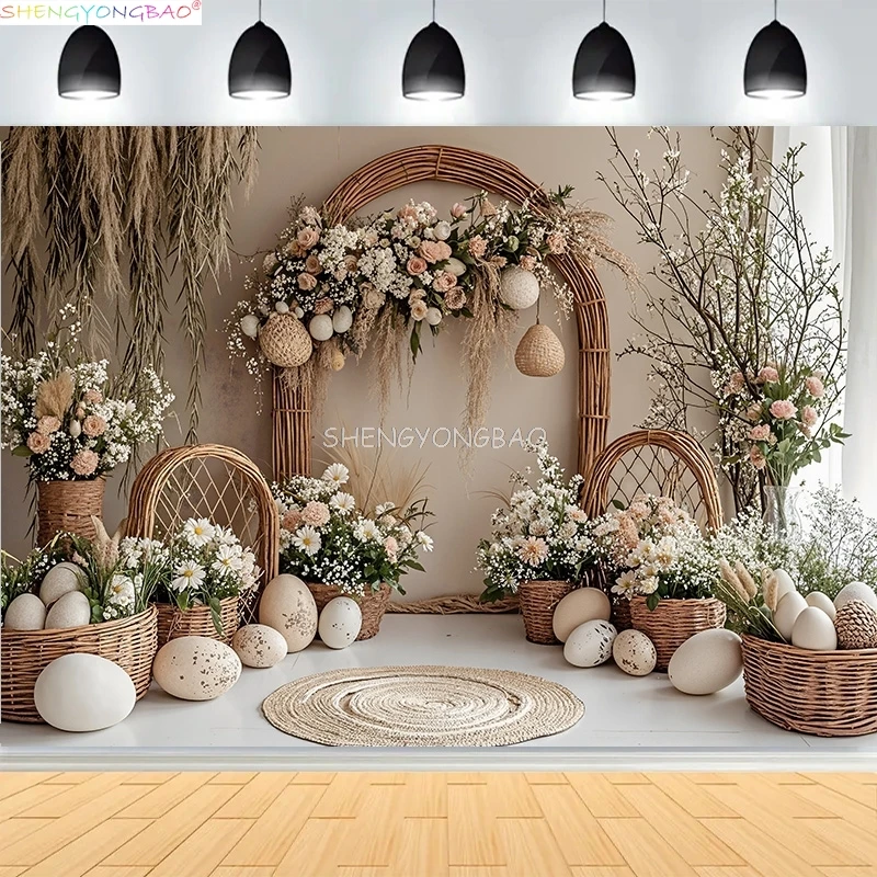 Spring Easter Egg Butterfly Birthday Party Background Bunny Floral Garden Rabbit Kids Baby Shower Photography Backdrops ES-01
Spring Easter Egg Butterfly Birthday Party Background Bunny Floral Garden Rabbit Kids Baby Shower Photography Backdrops ES-01