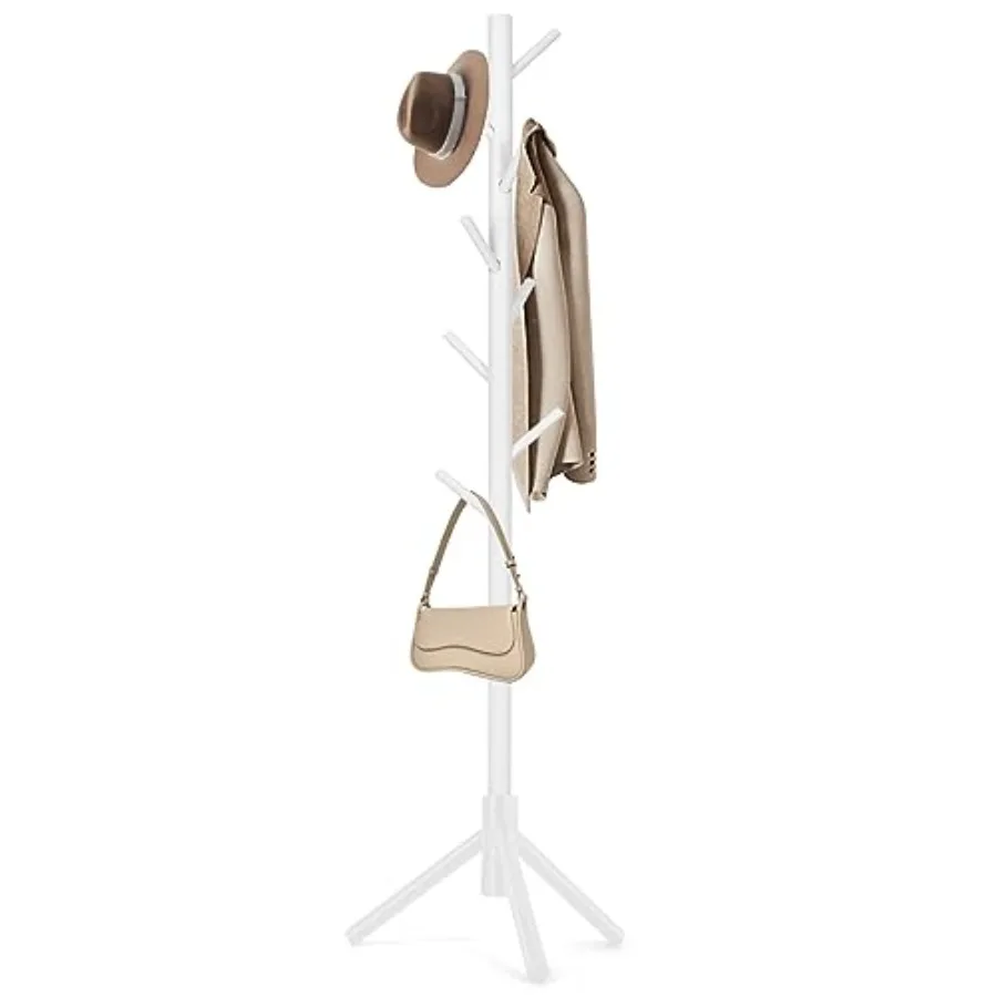 Coat Rack Freestanding Coat Rack with 8 Hooks and 3 Adjustable Size Tree Coat Racks for Bedroom Hallway Entrance Office for Hat
Coat Rack Freestanding Coat Rack with 8 Hooks and 3 Adjustable Size Tree Coat Racks for Bedroom Hallway Entrance Office for Hat