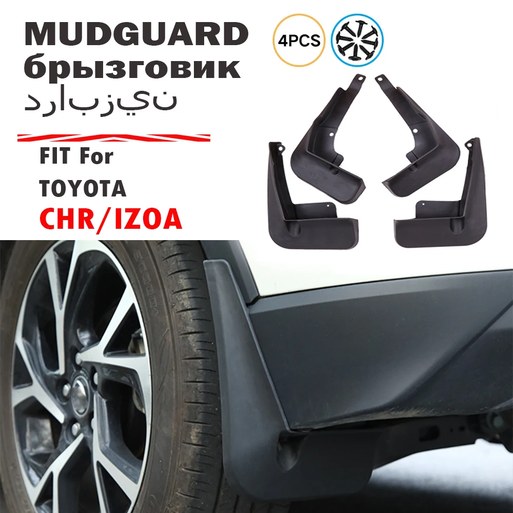 For Toyota C HR Accessories IZOA CHR CH-R AX10 AX50 Mudguard Car Mud Flaps Guards Splash Flap Fender Accessories 4pcs 2016-2023
For Toyota C HR Accessories IZOA CHR CH-R AX10 AX50 Mudguard Car Mud Flaps Guards Splash Flap Fender Accessories 4pcs 2016-2023