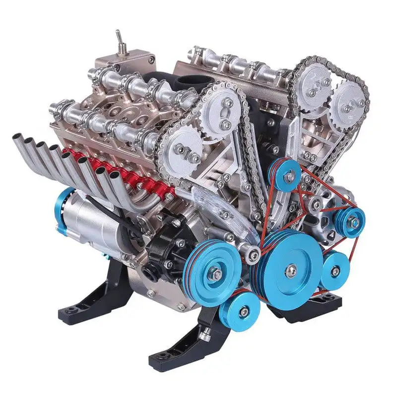 V8 Eight-cylinder engine 500+PCS DIY Metal Assembly Car Engine Model Kit V8 Physics Engine Model Kit Teaching Engine Model 
V8 Eight-cylinder engine 500+PCS DIY Metal Assembly Car Engine Model Kit V8 Physics Engine Model Kit Teaching Engine Model