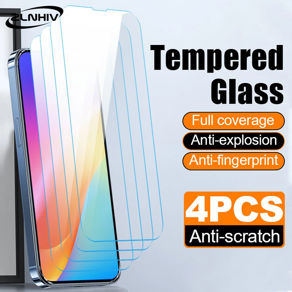 4pcs Tempered Glass Phone Screen Protector For iPhone 16 Pro Max 15 14 Plus Glass Smartphone Protective Film 13 Pro 12 11 XS XR
4pcs Tempered Glass Phone Screen Protector For iPhone 16 Pro Max 15 14 Plus Glass Smartphone Protective Film 13 Pro 12 11 XS XR