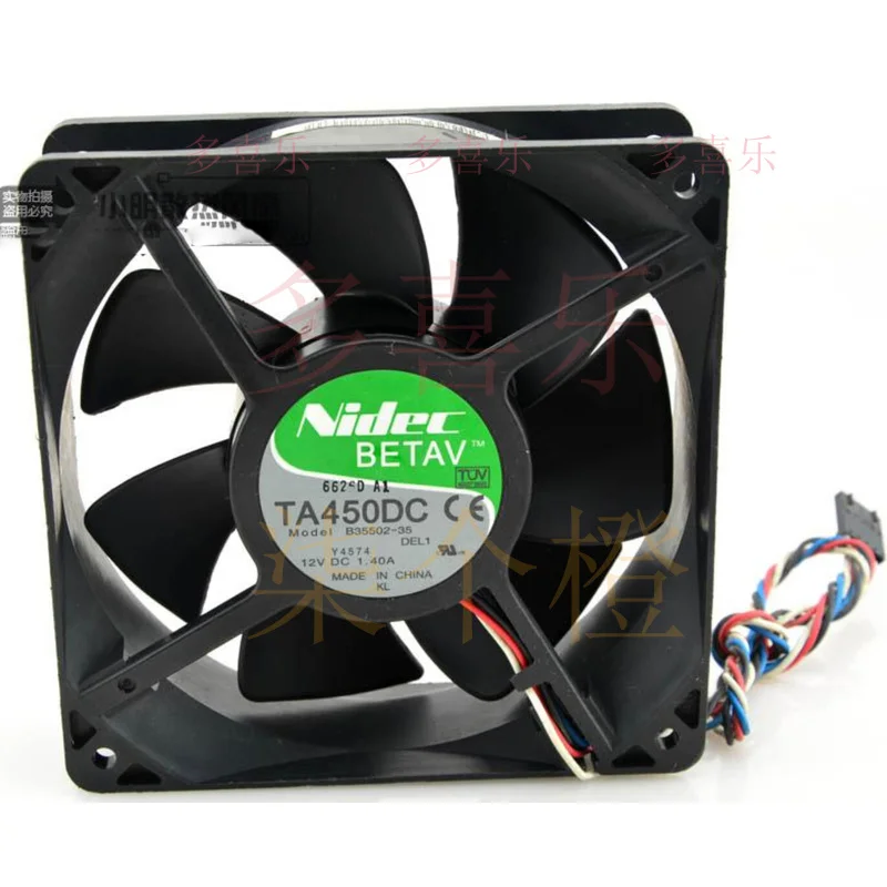 ZMZM для Nidec B35502-35 12038 12 В 1,4 А 12 см промышленный вентилятор охлаждения корпуса высокой мощности
ZMZM для Nidec B35502-35 12038 12 В 1,4 А 12 см промышленный вентилятор охлаждения корпуса высокой мощности