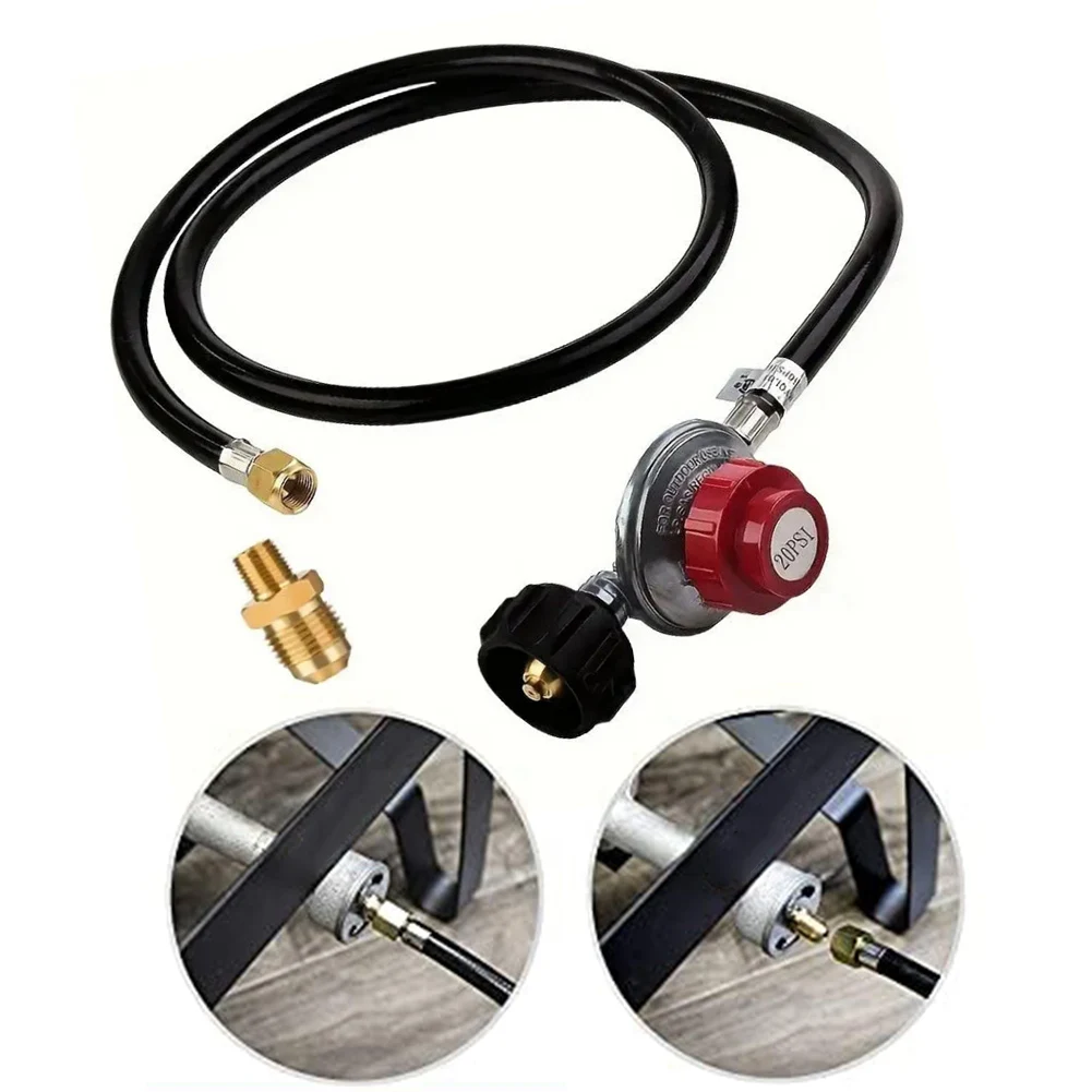 Регулирующий клапан 0-30PSI с манометром, регулируемый регулятор высокого давления 4 фута со шлангом QCC-1 для пропановой техники
Регулирующий клапан 0-30PSI с манометром, регулируемый регулятор высокого давления 4 фута со шлангом QCC-1 для пропановой техники