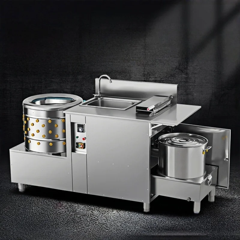 Automatic Commercial Professional Poultry Bird Duck Chicken Pigeon Quail Turkey Depilator Hair Removal Feather Plucking Machine
Automatic Commercial Professional Poultry Bird Duck Chicken Pigeon Quail Turkey Depilator Hair Removal Feather Plucking Machine