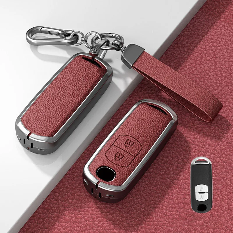 Zinc Alloy+Leather Car Key Cover Case Fob For Mazda 2 3 6 Atenza Axela Demio CX30 CX-4 CX-5 CX5 CX-3 CX7 CX8 CX-8 CX9 CX-9 CX-30
Zinc Alloy+Leather Car Key Cover Case Fob For Mazda 2 3 6 Atenza Axela Demio CX30 CX-4 CX-5 CX5 CX-3 CX7 CX8 CX-8 CX9 CX-9 CX-30