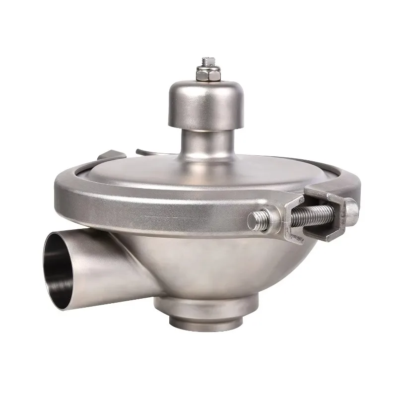 Food Grade SS304/SS316L Stainless Steel Sanitary Valve – DN40 Constant Pressure Regulating Type 
Food Grade SS304/SS316L Stainless Steel Sanitary Valve – DN40 Constant Pressure Regulating Type
