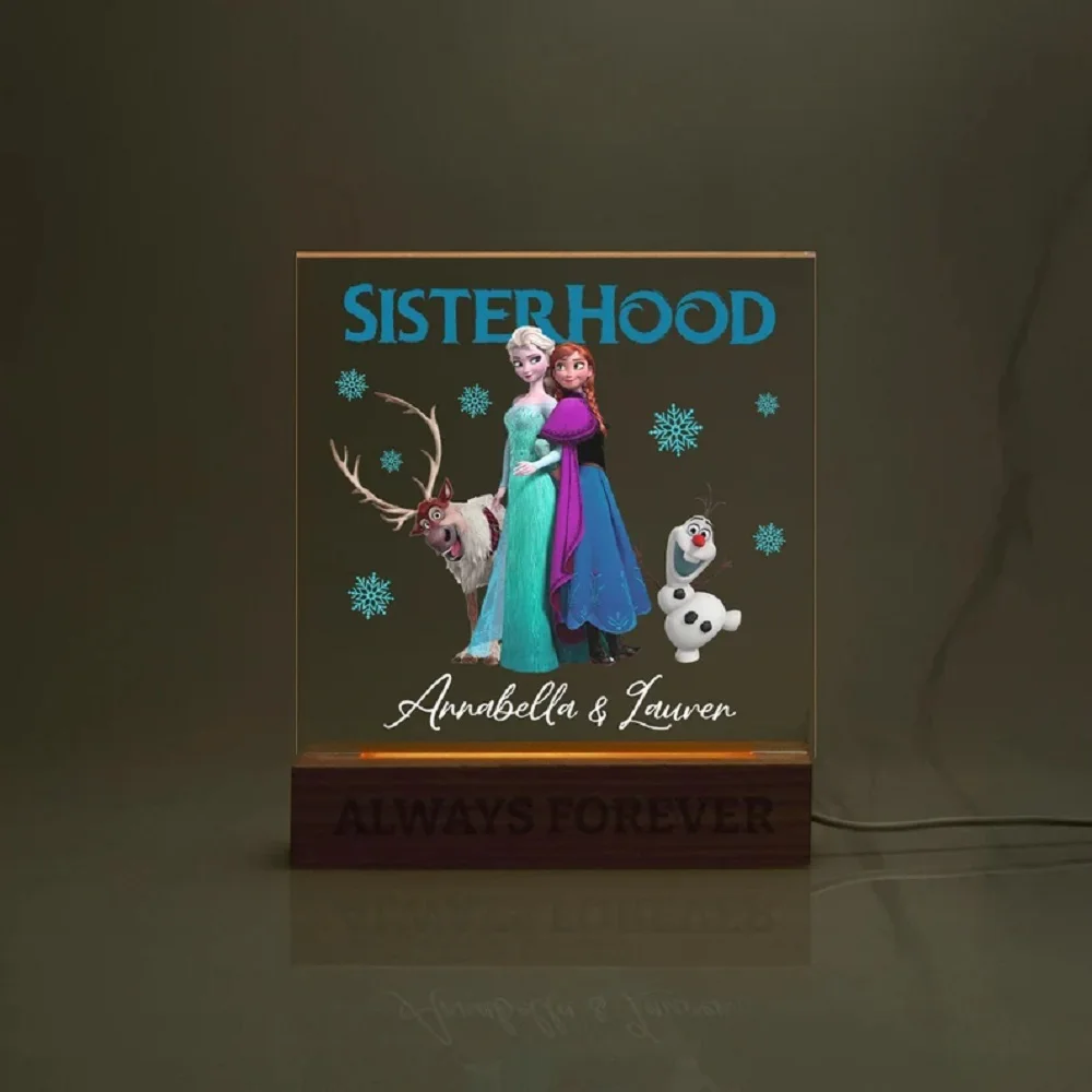 Personalized Besties Sister Gifts For Women Her Best Friendship Birthday Gifts Custom LED Acrylic Plaque With Photo Frame Name
Personalized Besties Sister Gifts For Women Her Best Friendship Birthday Gifts Custom LED Acrylic Plaque With Photo Frame Name