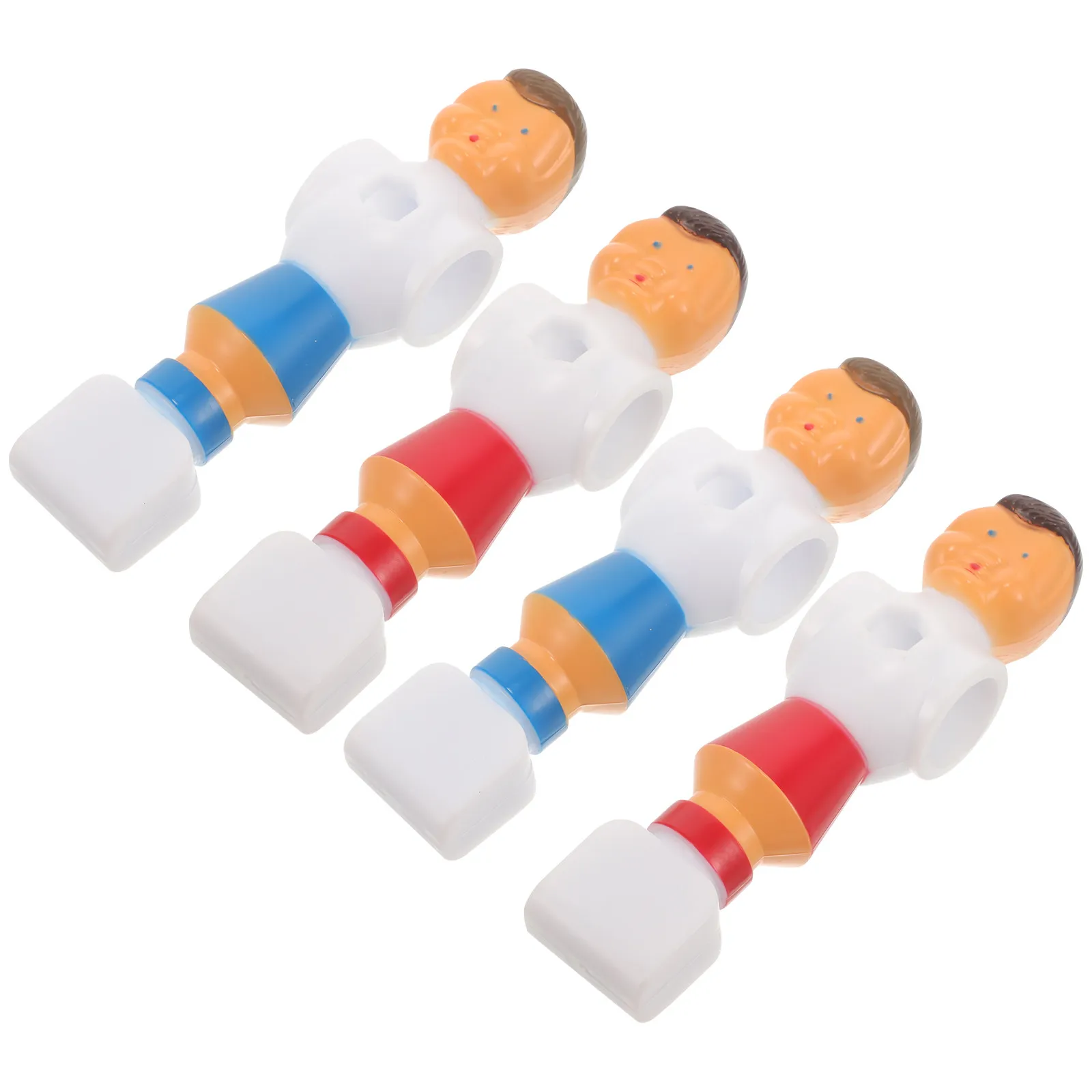 4Pcs Table Football Figures Color PVC Impact Resistant Foosball Players Replacement Parts Accessories Precise Control
4Pcs Table Football Figures Color PVC Impact Resistant Foosball Players Replacement Parts Accessories Precise Control
