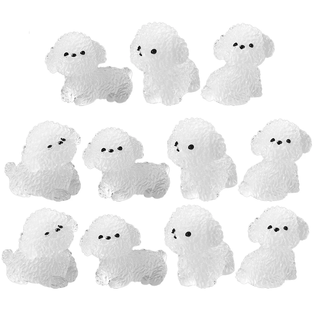 Glow In Dark Mini Dog Figurines Miniature Resin Animal Figurine Micro Landscape Bonsai Decor Resin Dogs Miniature Puppy
Glow In Dark Mini Dog Figurines Miniature Resin Animal Figurine Micro Landscape Bonsai Decor Resin Dogs Miniature Puppy