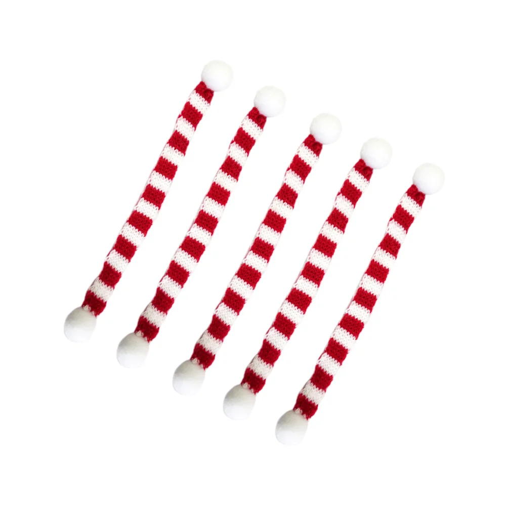 5PCS DIY Knitting Striped Fur Ball Decoration Small Scarf Christmas Striped Scarf Outdoor Warm Scarf (1x15CM)
5PCS DIY Knitting Striped Fur Ball Decoration Small Scarf Christmas Striped Scarf Outdoor Warm Scarf (1x15CM)