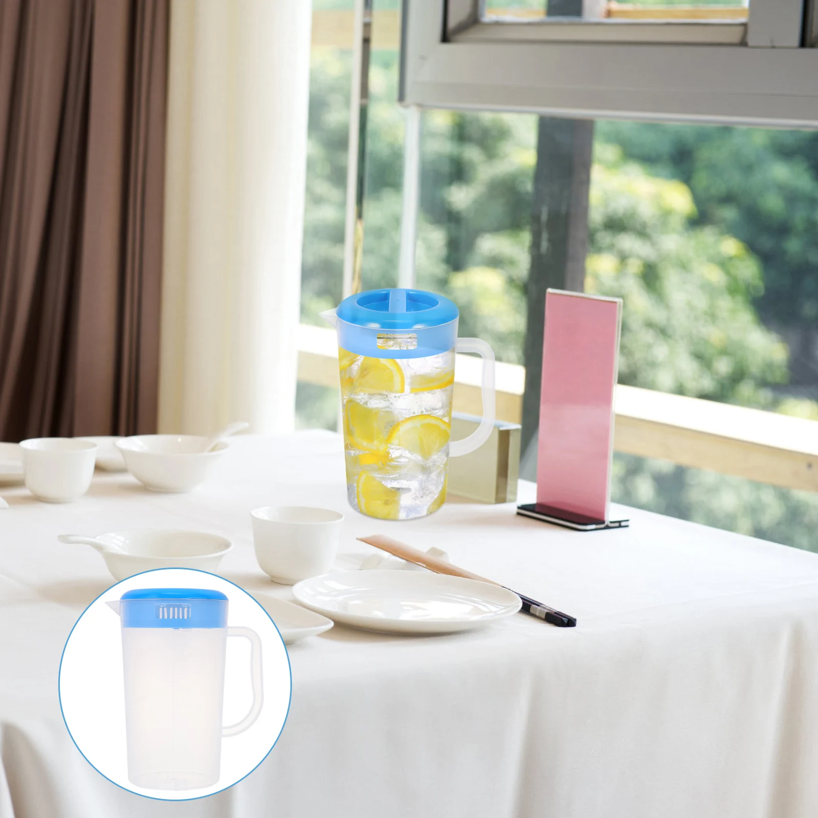 Large Capacity Water Cooling Pitcher Refrigerator Beverage Jug Scented Tea Container Drink Pitcher Glass Drinks Bottle
Large Capacity Water Cooling Pitcher Refrigerator Beverage Jug Scented Tea Container Drink Pitcher Glass Drinks Bottle