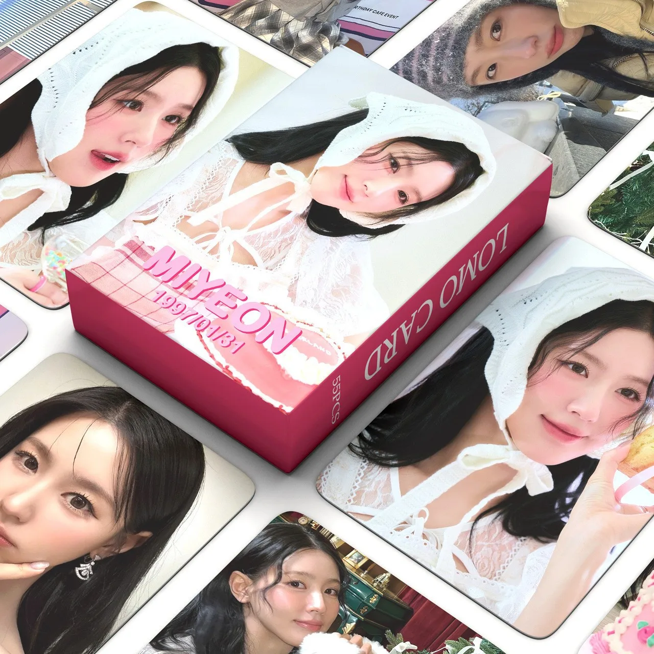 Cho Mi-yeon's Solo Link: 55 Gidle Cho Mi-yeon Small Cards (G)I-DLE Collection Cards LOMO Cards in Stock
Cho Mi-yeon's Solo Link: 55 Gidle Cho Mi-yeon Small Cards (G)I-DLE Collection Cards LOMO Cards in Stock