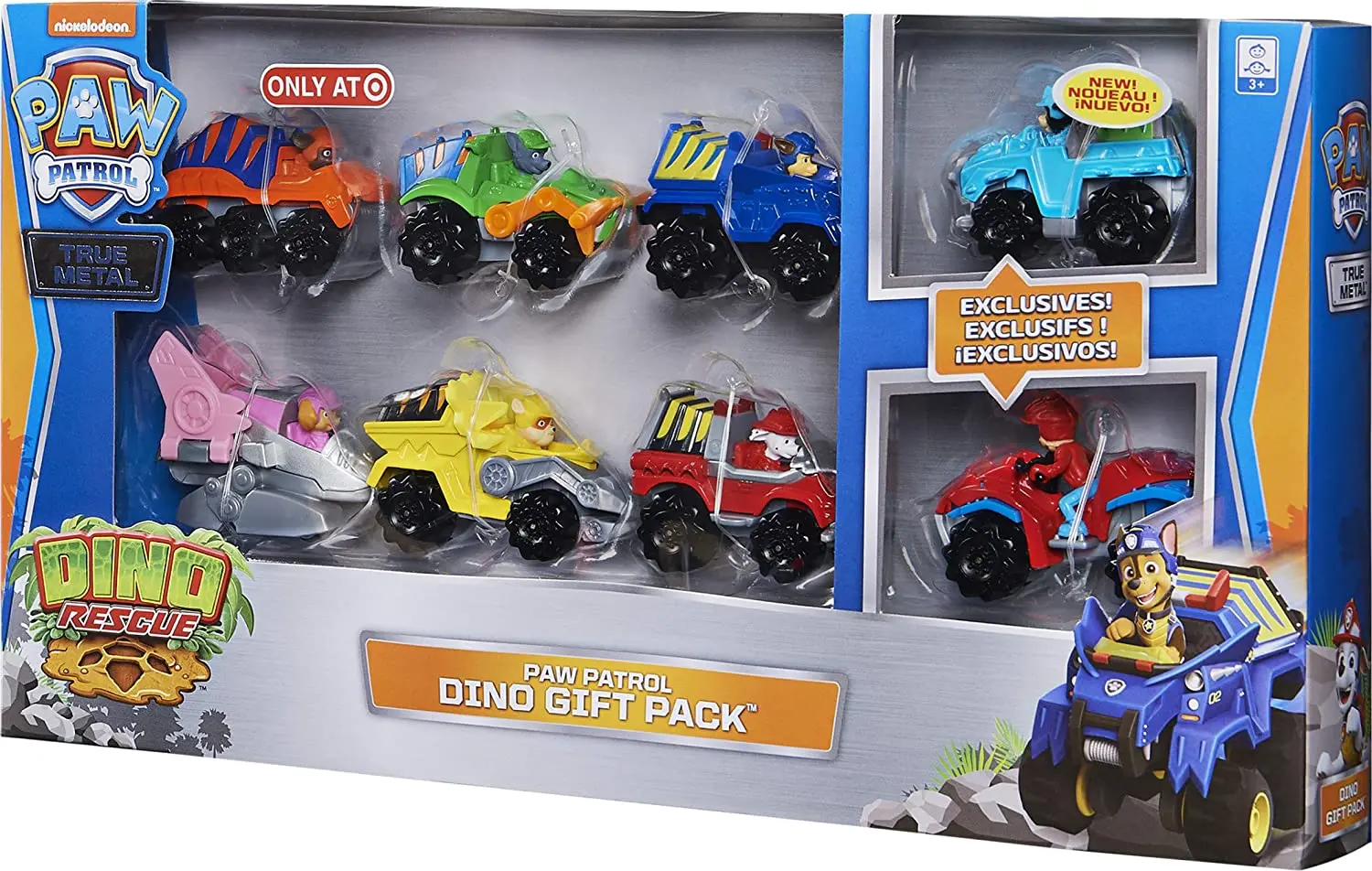 Original PAW Patrol True Metal Dino Rescue Gift Pack of 8 Collectible Die-Cast Vehicles 1:55 Scale Birthday Gift Anime Doll
Original PAW Patrol True Metal Dino Rescue Gift Pack of 8 Collectible Die-Cast Vehicles 1:55 Scale Birthday Gift Anime Doll