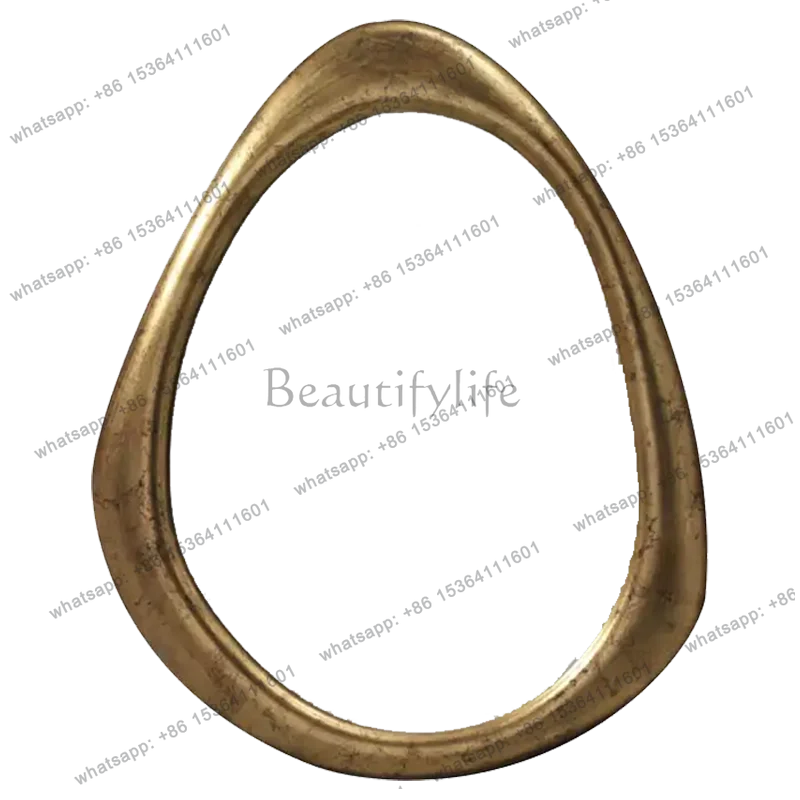 French classical bathroom vanity mirror European home wall-mounted American bedroom special-shaped vanity mirror
French classical bathroom vanity mirror European home wall-mounted American bedroom special-shaped vanity mirror