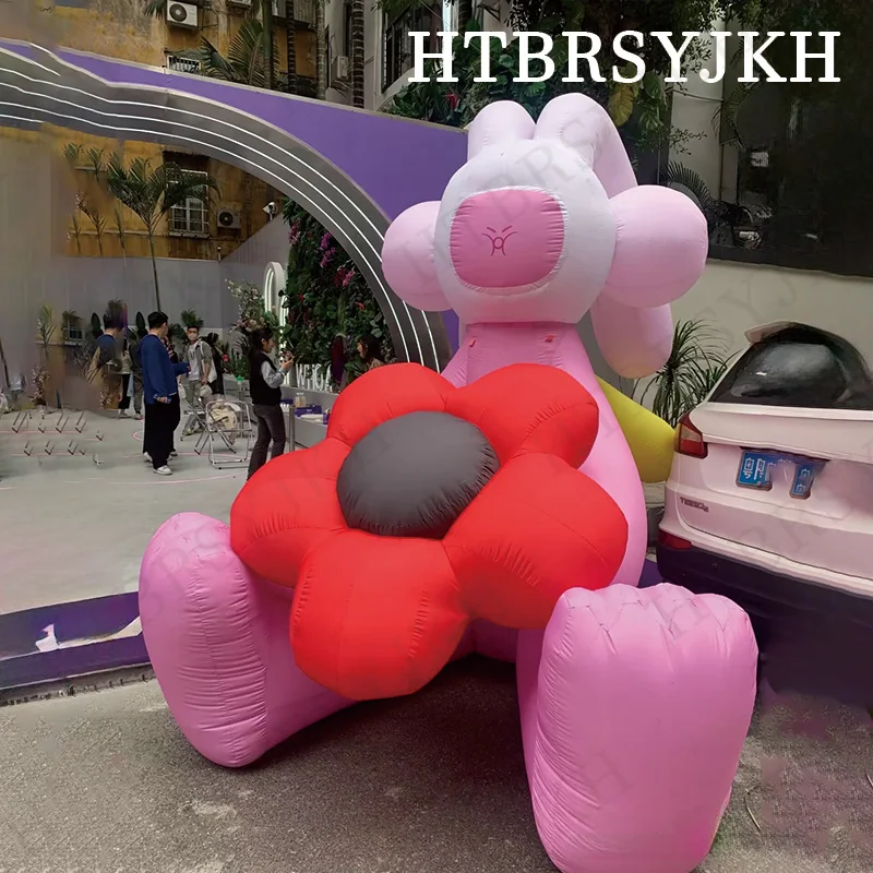 Inflatable cartoon flower rabbit air model with blower shopping mall display activities decorative props
Inflatable cartoon flower rabbit air model with blower shopping mall display activities decorative props