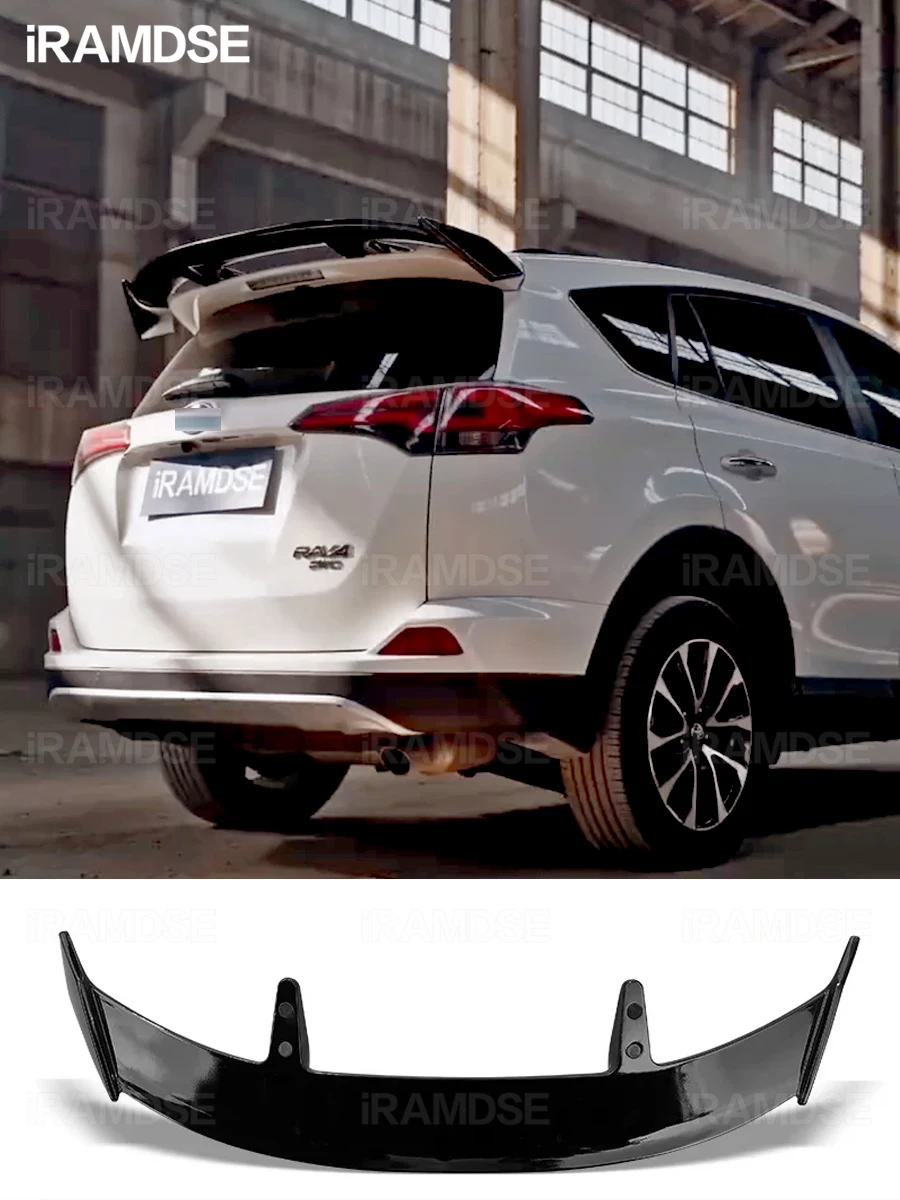 Roof Wing for Toyota RAV4 XA50 Spoiler Black Aerodynamic Car Rear Exterior Accessory Type TE
Roof Wing for Toyota RAV4 XA50 Spoiler Black Aerodynamic Car Rear Exterior Accessory Type TE
