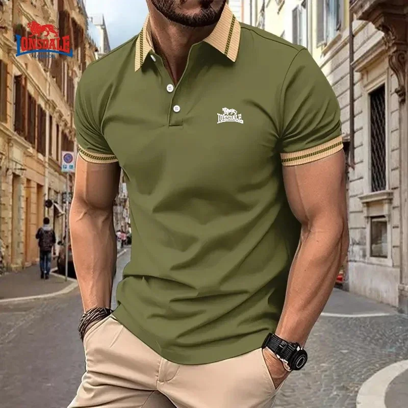 New Summer High Quality Exquisite Embroidered Lion Pure Cotton Polo Shirt Family Wear Men's Luxury Leisure Fashion Cool Top
New Summer High Quality Exquisite Embroidered Lion Pure Cotton Polo Shirt Family Wear Men's Luxury Leisure Fashion Cool Top