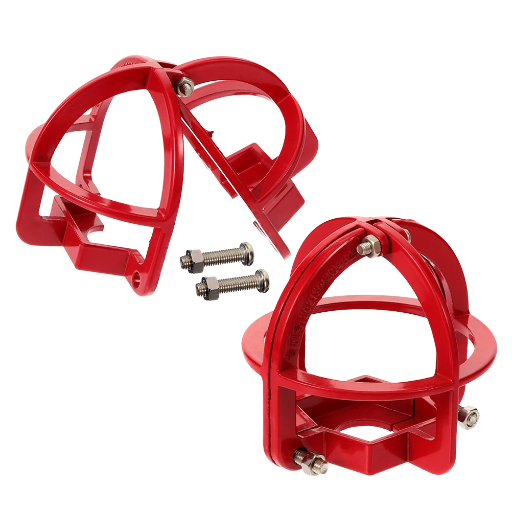 2pcs Fire Sprinkler Protective Cover Reliable Installation Part Supply Sprinkler Protector Frame
2pcs Fire Sprinkler Protective Cover Reliable Installation Part Supply Sprinkler Protector Frame
