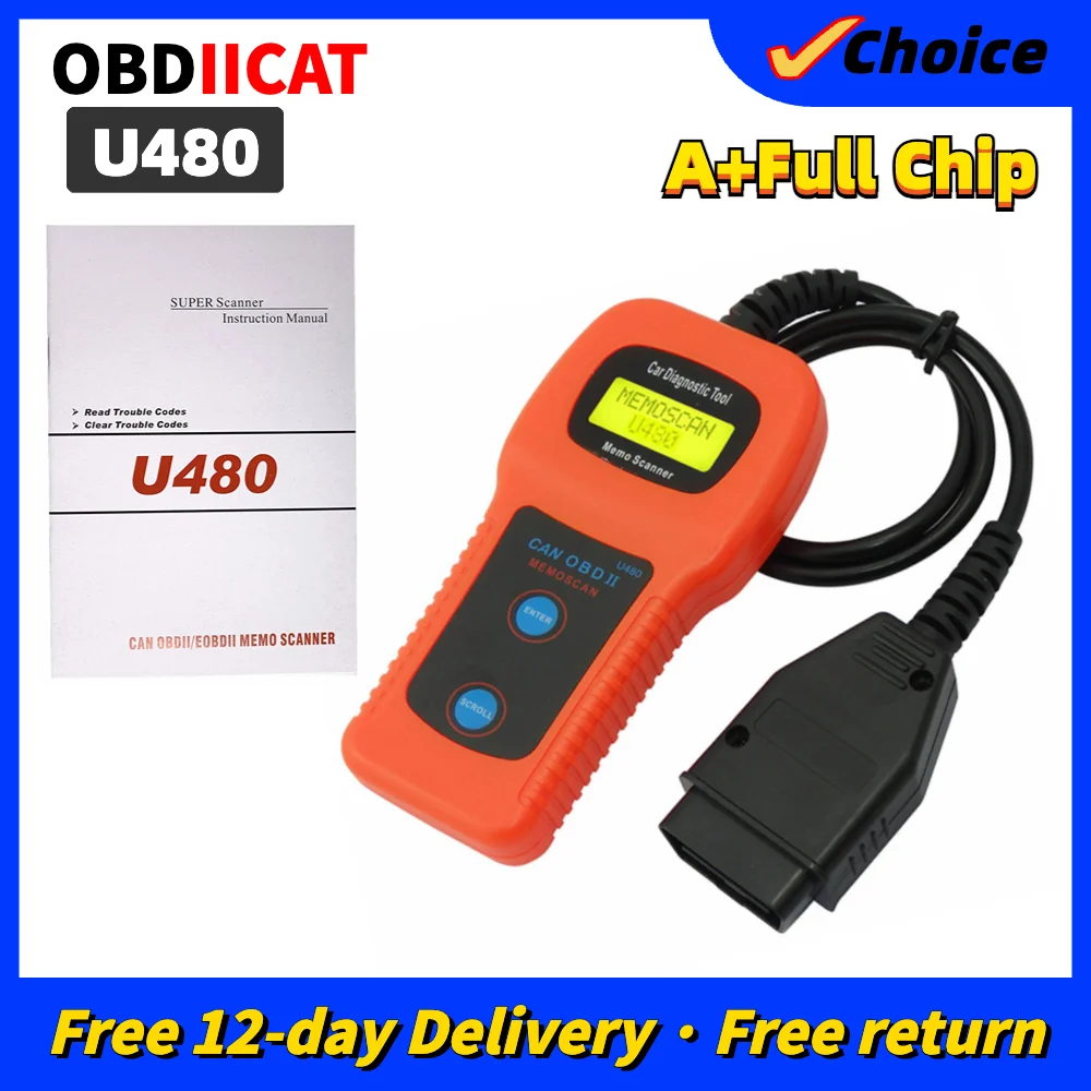10pcs/lot DHL Free Original Car Diagnostic Tool Memo Scanner Engine Fault Code Reader U480 CAN OBDII OBD
10pcs/lot DHL Free Original Car Diagnostic Tool Memo Scanner Engine Fault Code Reader U480 CAN OBDII OBD