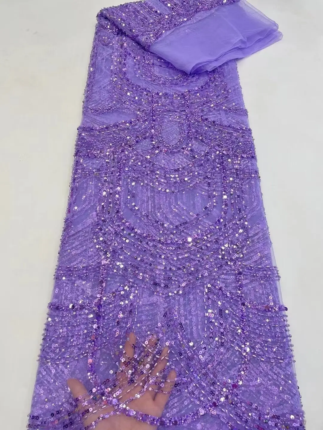 Вышитая Тюлевая кружевная ткань, французские африканские бриллианты, кружевная ткань для свадьбы, модное женское платье в нигерийском стиле
Вышитая Тюлевая кружевная ткань, французские африканские бриллианты, кружевная ткань для свадьбы, модное женское платье в нигерийском стиле