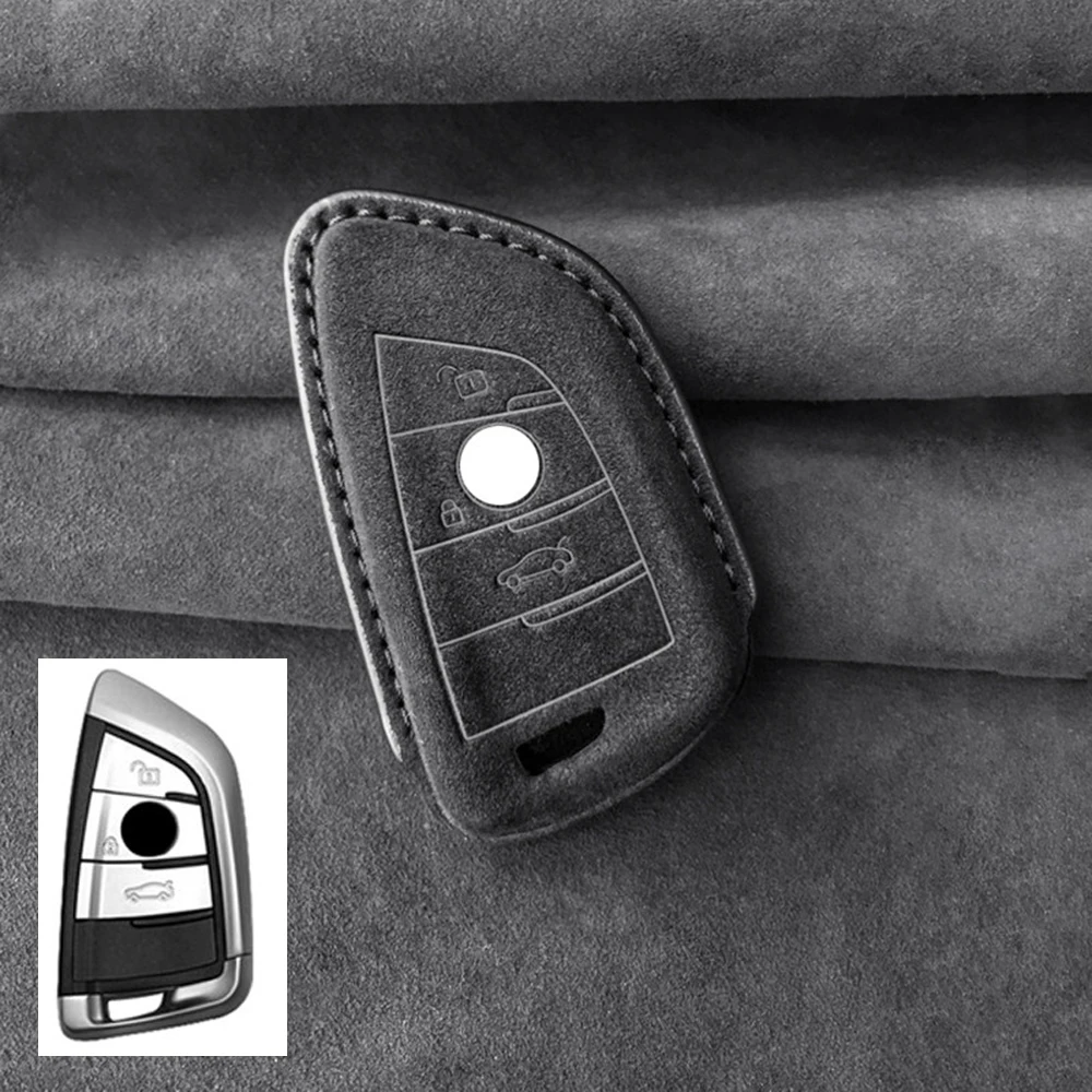 Suede Key Fob Cover For BMW 1 Series F20 2011-19 Soft Touch Smart Key Case Protector Shell Interior Accessories Black Auto Parts
Suede Key Fob Cover For BMW 1 Series F20 2011-19 Soft Touch Smart Key Case Protector Shell Interior Accessories Black Auto Parts