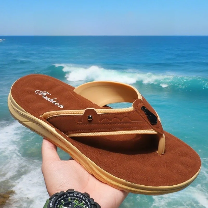 Men's Summer Anti-Slip Wear-Resistant Beach Sandals Soft Bottom Board Clip Slippers Casual Outdoor Comfort PVC Upper PU Sole
Men's Summer Anti-Slip Wear-Resistant Beach Sandals Soft Bottom Board Clip Slippers Casual Outdoor Comfort PVC Upper PU Sole