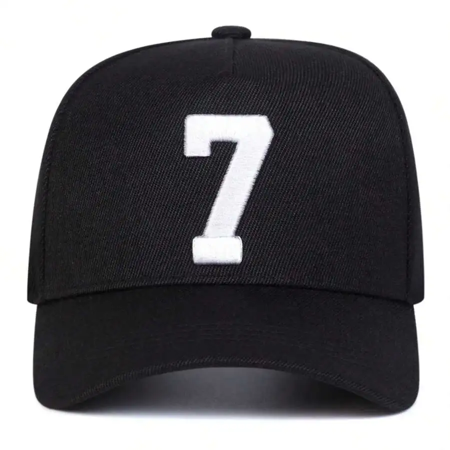 Mens Embroidered Number 7 Baseball Cap Streetwear Casual Trucker Hat For Travel Festival Beach
Mens Embroidered Number 7 Baseball Cap Streetwear Casual Trucker Hat For Travel Festival Beach