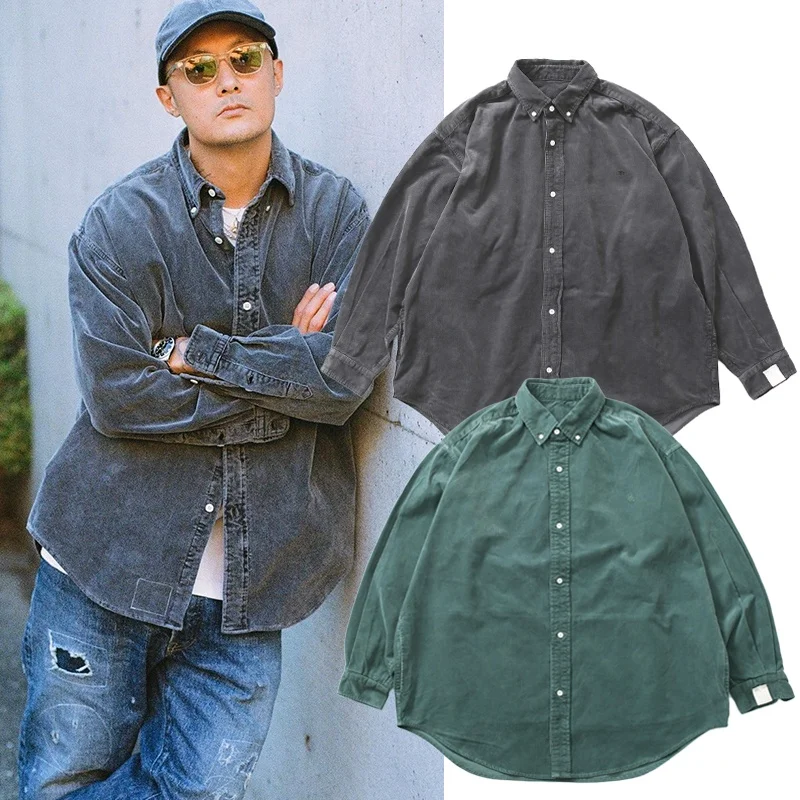 MADN X NHOOLYWOOD Waed Vintage Corduroy irt Loose Fit Long Sve Youthful Autumn Warm Thi Cotton Japanese Retro Sle
MADN X NHOOLYWOOD Waed Vintage Corduroy irt Loose Fit Long Sve Youthful Autumn Warm Thi Cotton Japanese Retro Sle