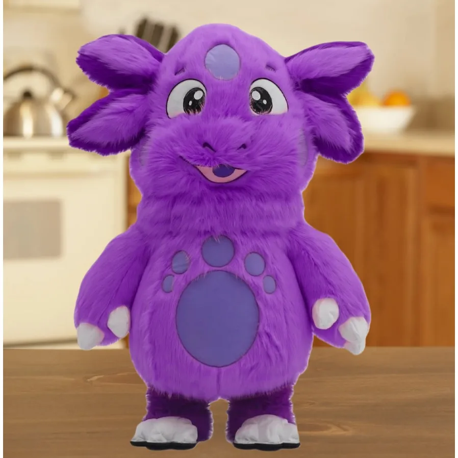Inflatable Purple Munzy Mascot Costume Cartoon Character Moon Baby Inflated Outfits Halloween Christmas Adults Fancy Party Dress
Inflatable Purple Munzy Mascot Costume Cartoon Character Moon Baby Inflated Outfits Halloween Christmas Adults Fancy Party Dress