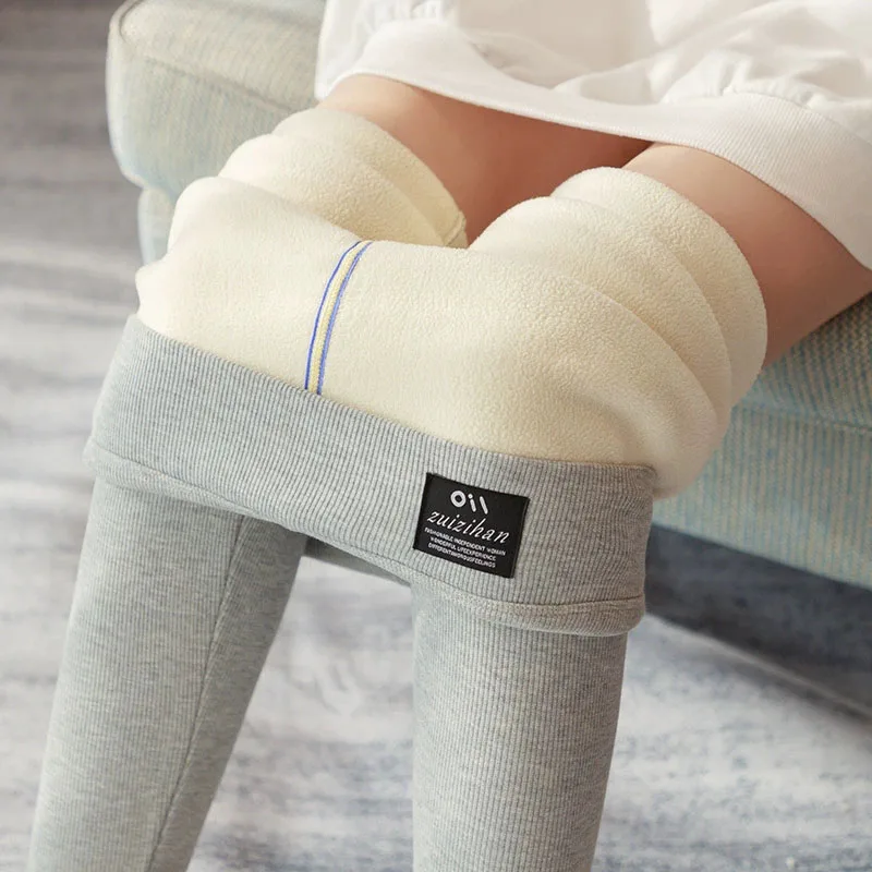 New Thickened Lamb Wool Leggings Women Autumn Winter High Waist Plus Velvet Keep Warm Pants Sexy Skinny Stretch Knitted Leggings
New Thickened Lamb Wool Leggings Women Autumn Winter High Waist Plus Velvet Keep Warm Pants Sexy Skinny Stretch Knitted Leggings