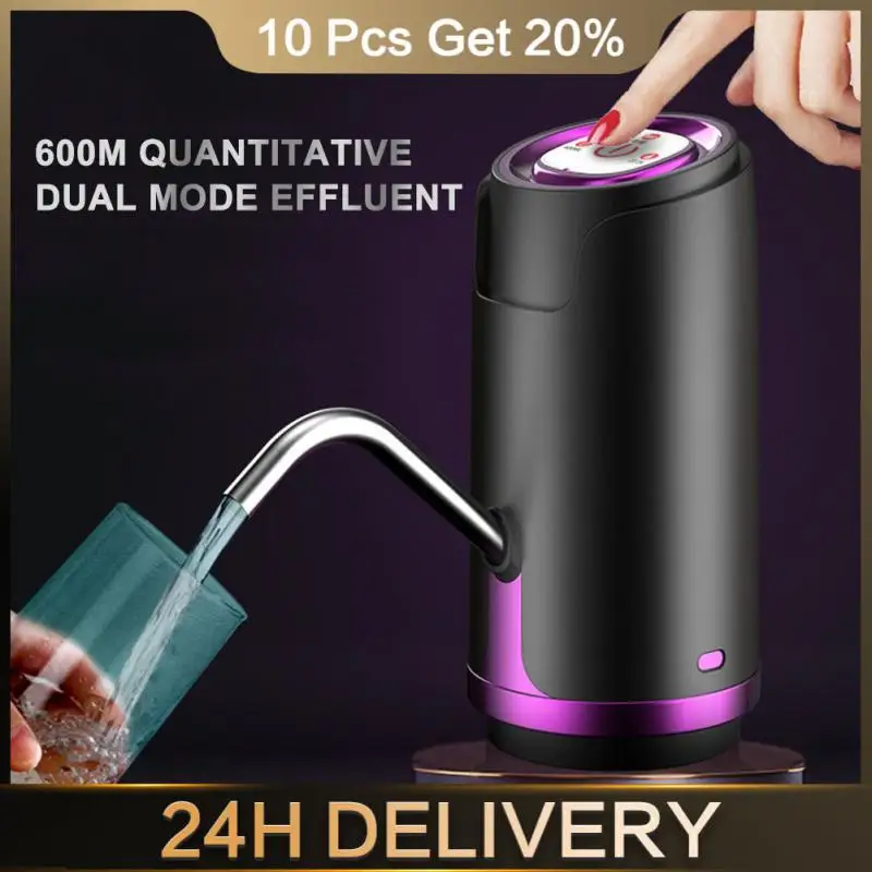 Electric Portable Pump Easy To Use Modern Electric Water Pump Dispenser Gallon Drinking Bottle Rechargeable Dispenser Popular
Electric Portable Pump Easy To Use Modern Electric Water Pump Dispenser Gallon Drinking Bottle Rechargeable Dispenser Popular