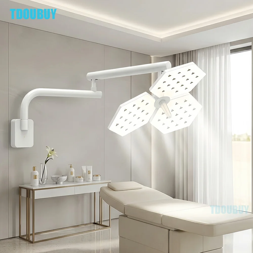 TDOUBUY 72W Wall Mount LED Shadowless Cold Lamp 54LED 6000K Ra90 Dimmable 90-240V Dental Aesthetic Vet Exam Light
TDOUBUY 72W Wall Mount LED Shadowless Cold Lamp 54LED 6000K Ra90 Dimmable 90-240V Dental Aesthetic Vet Exam Light