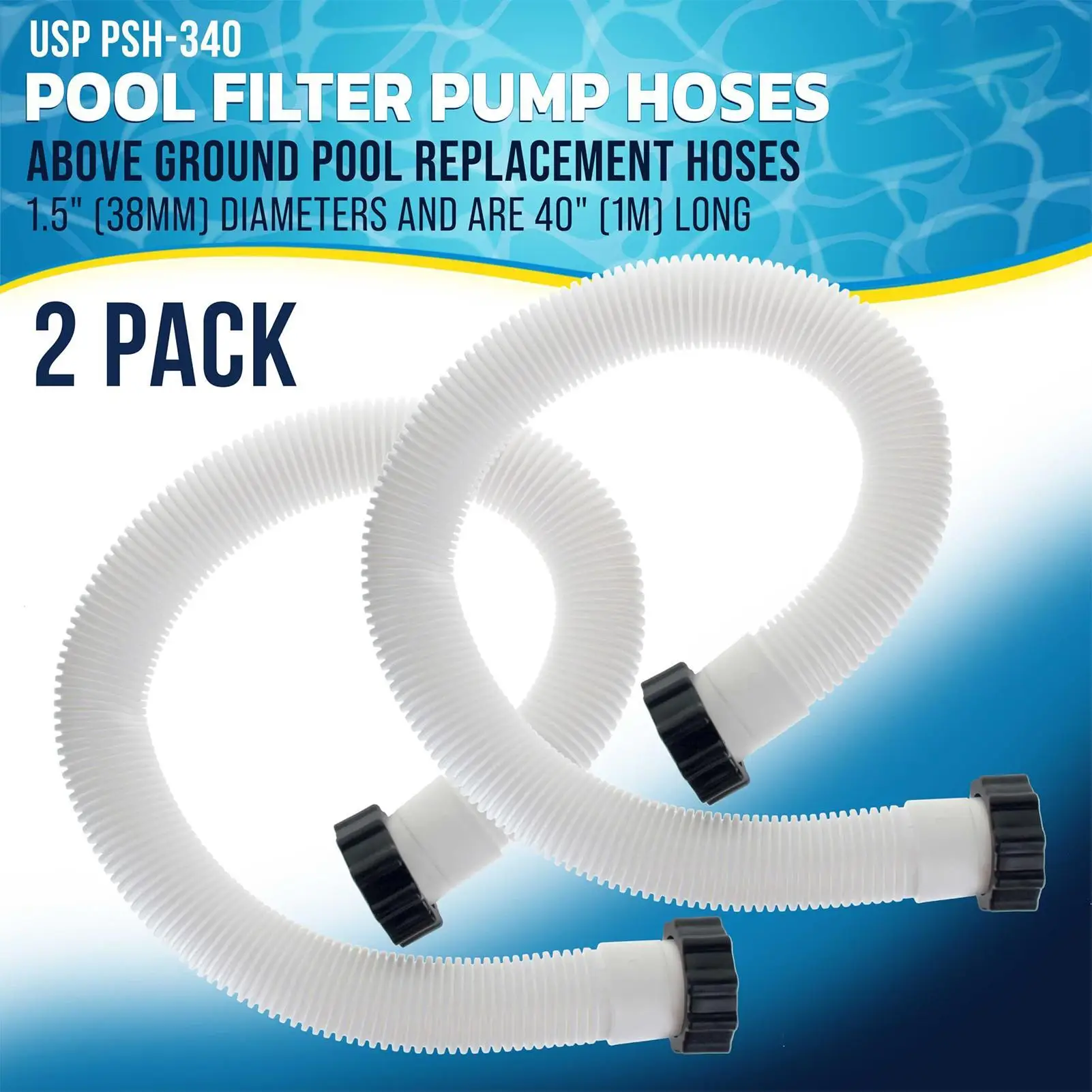 Шланг для бассейна, 2 шт., соединительная труба для фильтра, гибкий сливной шланг из ПВХ, замена сантехнического шланга для систем соленой воды, бассейна 
Шланг для бассейна, 2 шт., соединительная труба для фильтра, гибкий сливной шланг из ПВХ, замена сантехнического шланга для систем соленой воды, бассейна